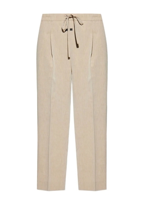 Fear Of God pleat-detailed drawstring trousers - Neutrals
