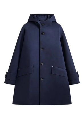 Mackintosh Humbie Raintec hooded button-fastening coat - Blue