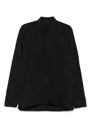 Transit classic-collar shirt - Black