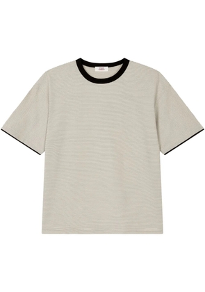 TOMBOY striped round-neck T-shirt - Neutrals