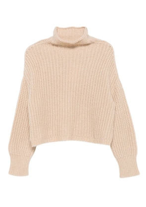 Ulla Johnson roll-neck ribbed sweater - Neutrals