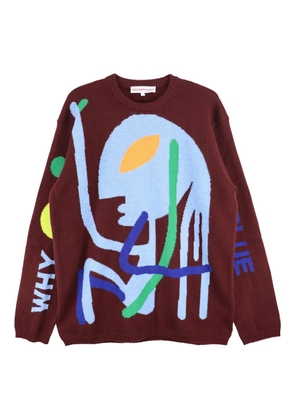 Walter Van Beirendonck Why Be Blue sweater - Brown