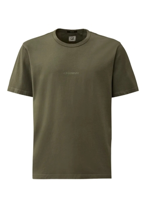 C.P. Company logo-print cotton T-shirt - Green