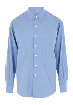 Auralee pocket button shirt - Blue