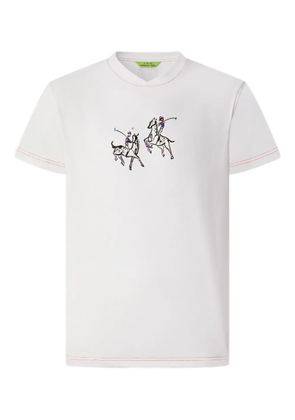 Shanghai Tang Independence cotton T-shirt - White