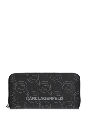 Karl Lagerfeld Ikon Mono wallet - Black