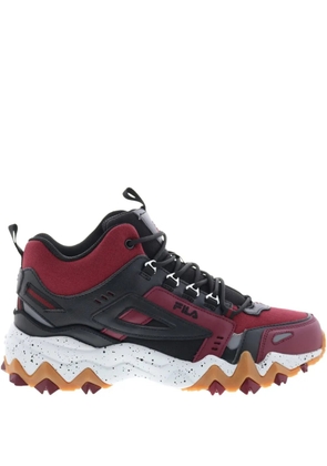 Fila Oakmont Trail Mid 'Tawny Port/Black/Glacier Gray' sneakers - Red