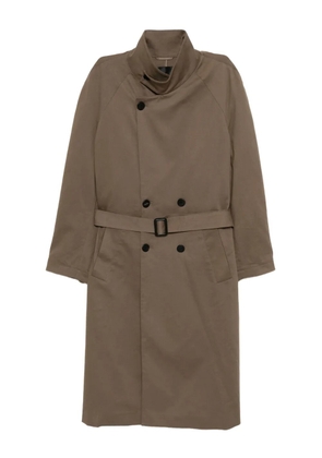 CROQUIS double-breasted coat - Neutrals