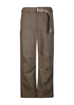 sacai ripstop cargo pants - Brown
