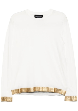 Cynthia Rowley long-sleeved T-shirt - White