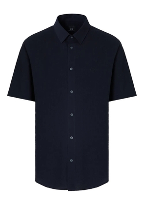 Armani Exchange short-sleeved shirt - Black
