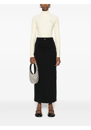 Coperni long-sleeved high-neck top - Yellow