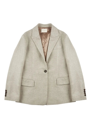 Montedoro buttoned jacket - Neutrals