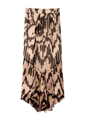 Ba&Sh Aley printed maxi skirt - Pink