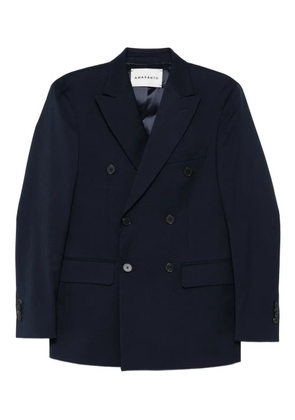 AMARÁNTO double-breasted blazer - Blue