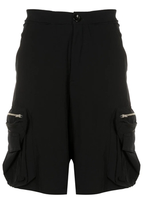 Amir Slama zip-pocket cargo shorts - Black