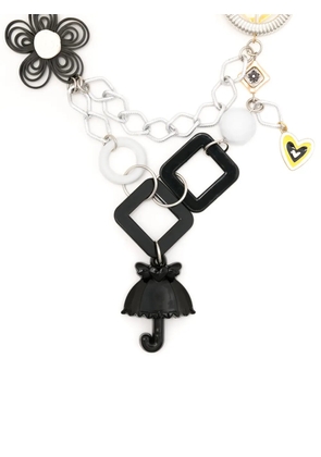 Amir Slama Bijoux appliqué-detail chain necklace - Multicolour