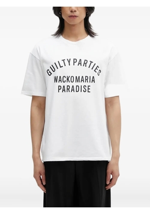 WACKO MARIA graphic-print cotton T-shirt - White