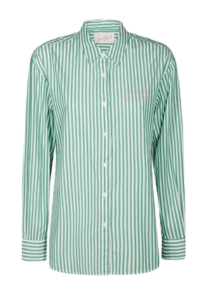 MC2 Saint Barth Hello Kitty striped shirt - Green