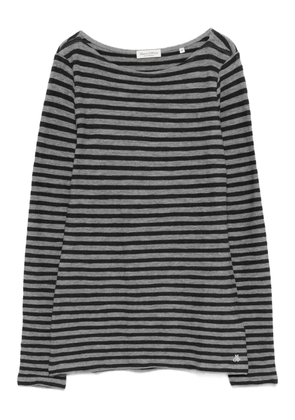 Marc O'Polo striped long-sleeves T-shirt - Grey