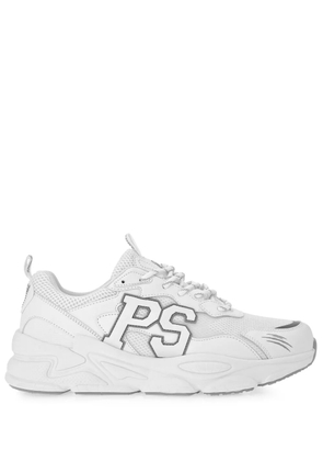 Plein Sport Lo-Top logo-patch sneakers - White