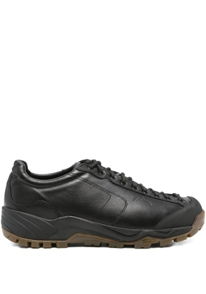 Diemme Movida leather lace-up sneakers - Black