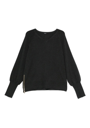 Neera zip detail knitwear - Grey