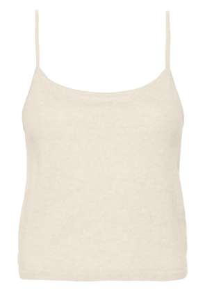 Teddy Cashmere Rapallo cashmere tank top - Neutrals