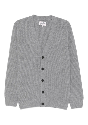 MC2 Saint Barth Herrison ribbed cardigan - Grey