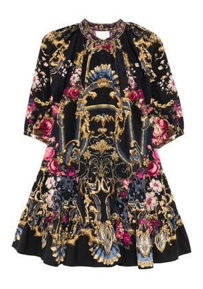 Camilla cotton dress - Black