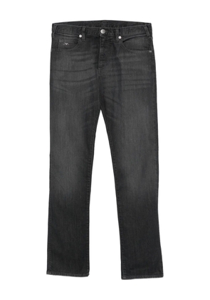 Emporio Armani straight-leg trousers - Black