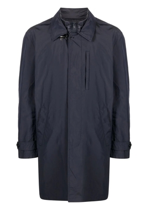 Fay detachable-lining coat - Blue