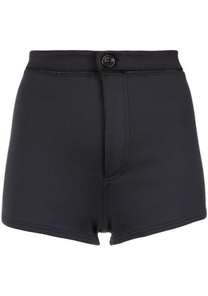 Amir Slama high waisted shorts - Black