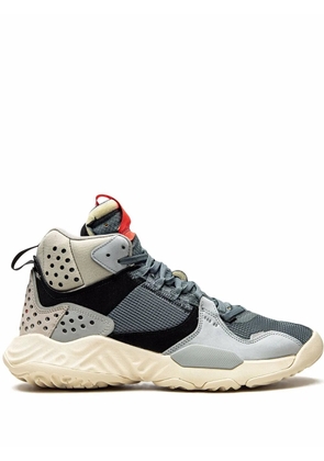 Jordan Jordan Delta Mid 'Hasta/Bright Crimson' sneakers - Blue