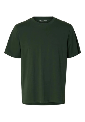 SELECTED cotton T-shirt - Green