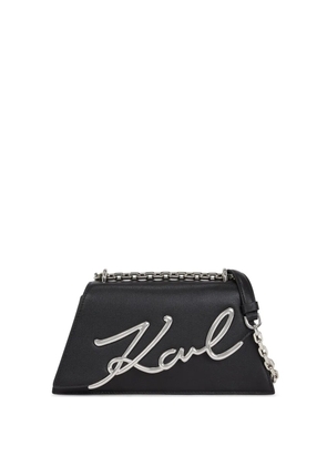 Karl Lagerfeld Signature shoulder bag - Black