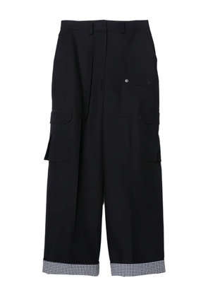 3.1 Phillip Lim cuffed-hem cargo trousers - Black