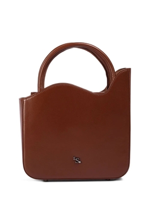 Le Silla medium Ivy wave-top handle bag - Brown