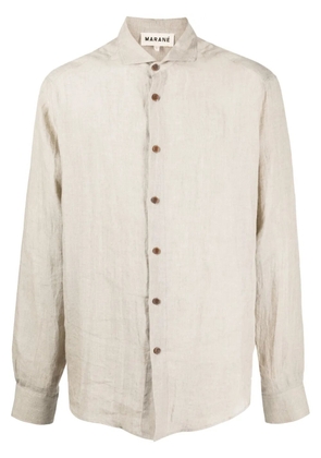 Marané El Pacifico linen shirt - Neutrals