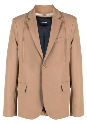 Botter single-breasted blazer - Brown