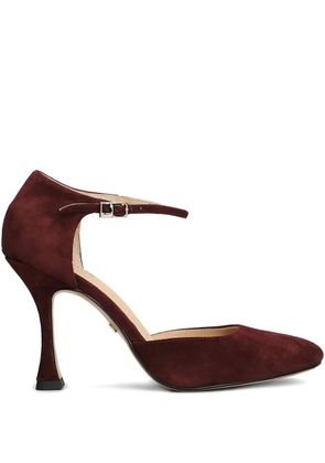 Lola Cruz Elane ankle-strap pumps - Red