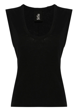 Thom Krom scoop neck tank top - Black