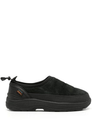 Suicoke Pepper-Sev suede slippers - Black