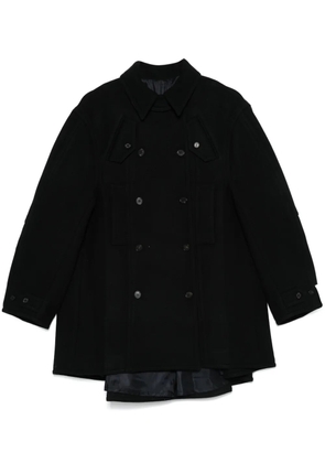 Rokh double-breasted coat - Blue