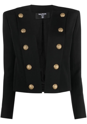 Balmain fitted wool jacket - Black