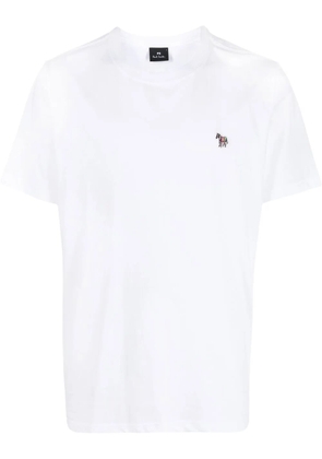 PS Paul Smith Zebra logo-patch T-shirt - White