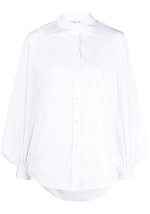 P.A.R.O.S.H. puff-sleeves cotton shirt - White