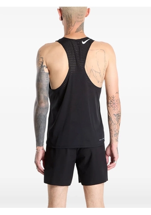 Nike AeroSwift V-neck tank top - Black