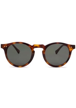 Nialaya Jewelry Malibu round-frame sunglasses - Brown