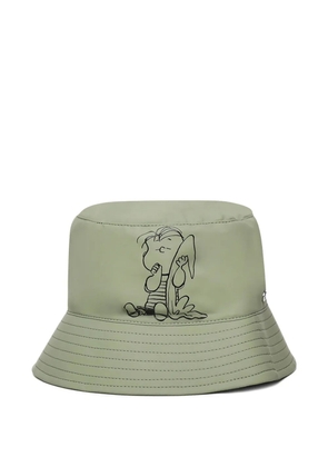 Coccinelle x Peanuts cartoon-print hat - Green